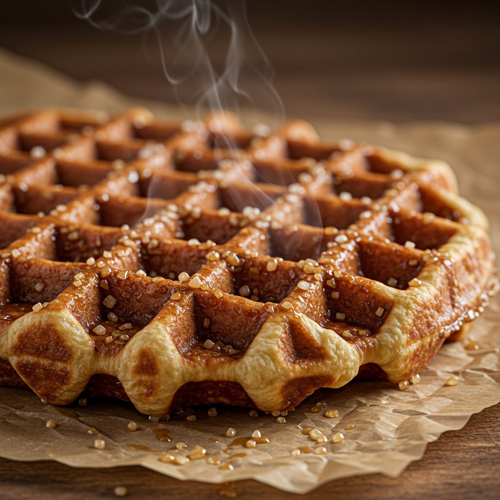 3. Liege Belgian Waffles (Sugar Pearl Waffles)