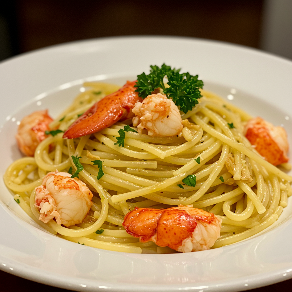 3. Lobster Scampi (No Wine)