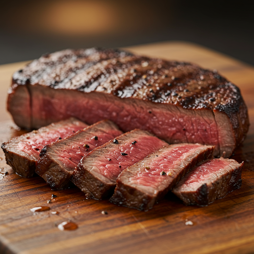 3. Marinated Grilled Round Steak
