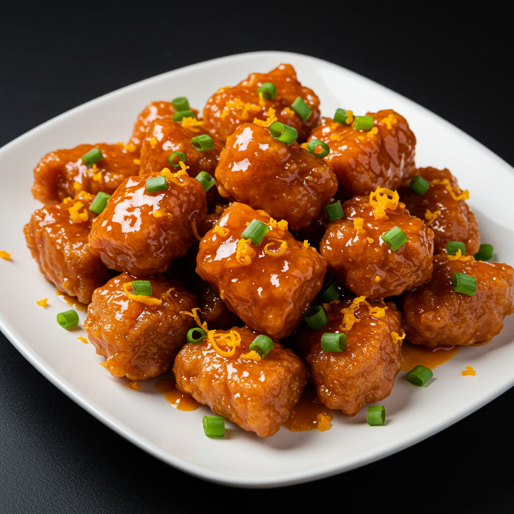 3. Orange Beef