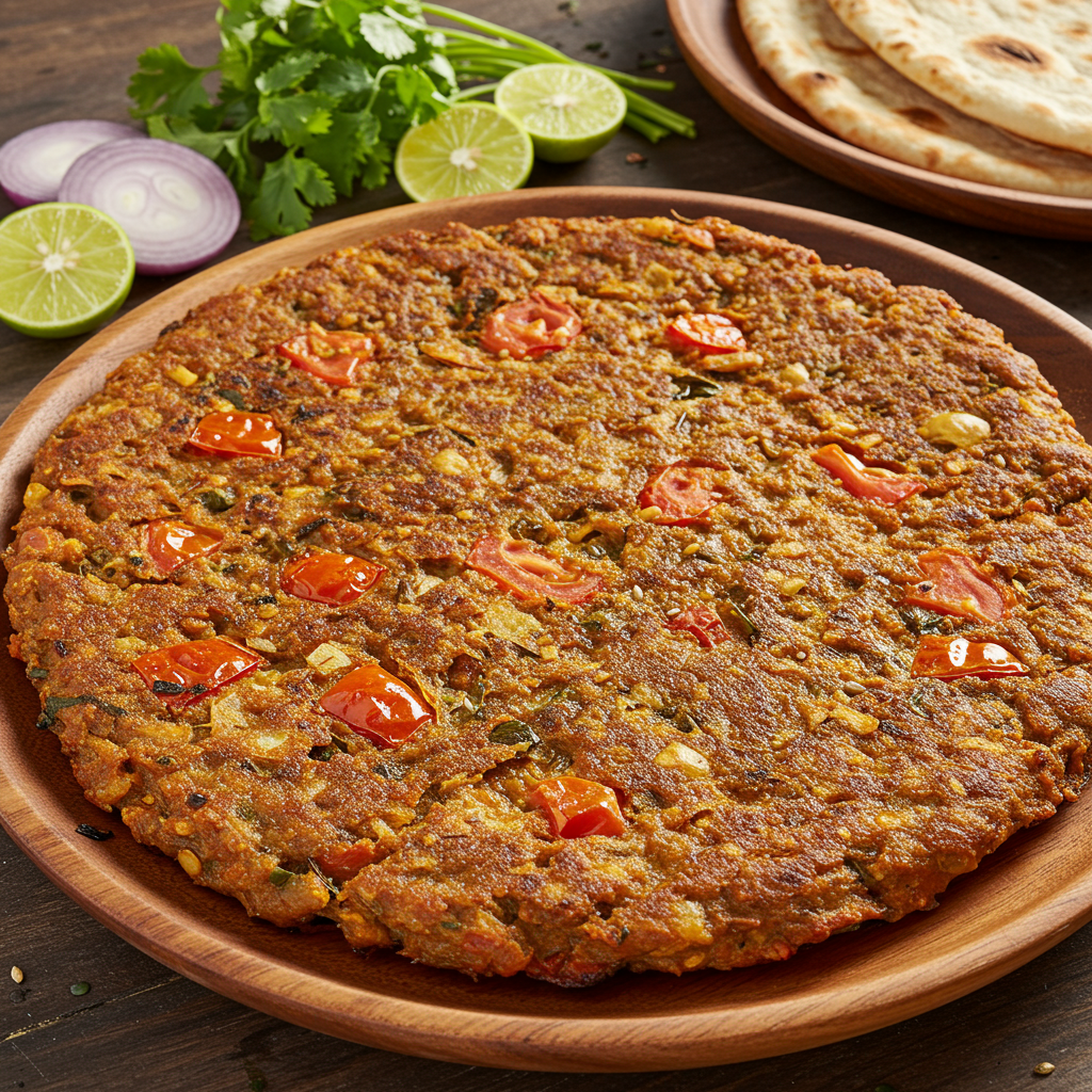 3. Rustic Chapli Kebab – The Peshawar Special