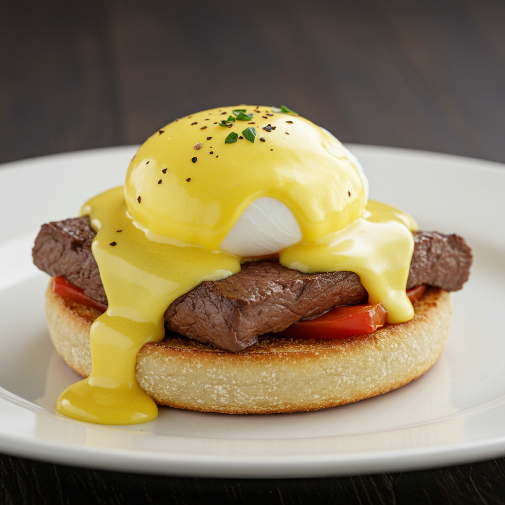 3. Steak Benedict