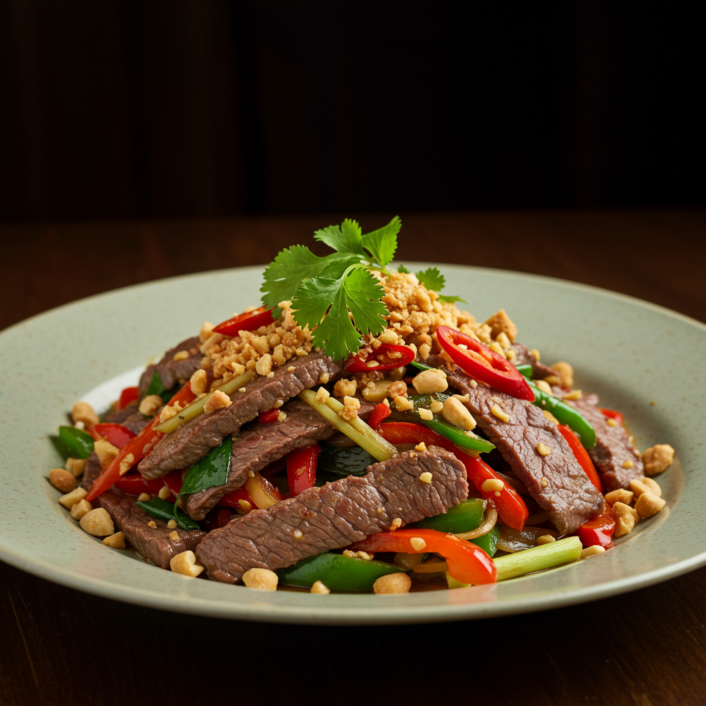 3. Thai Lemongrass Beef