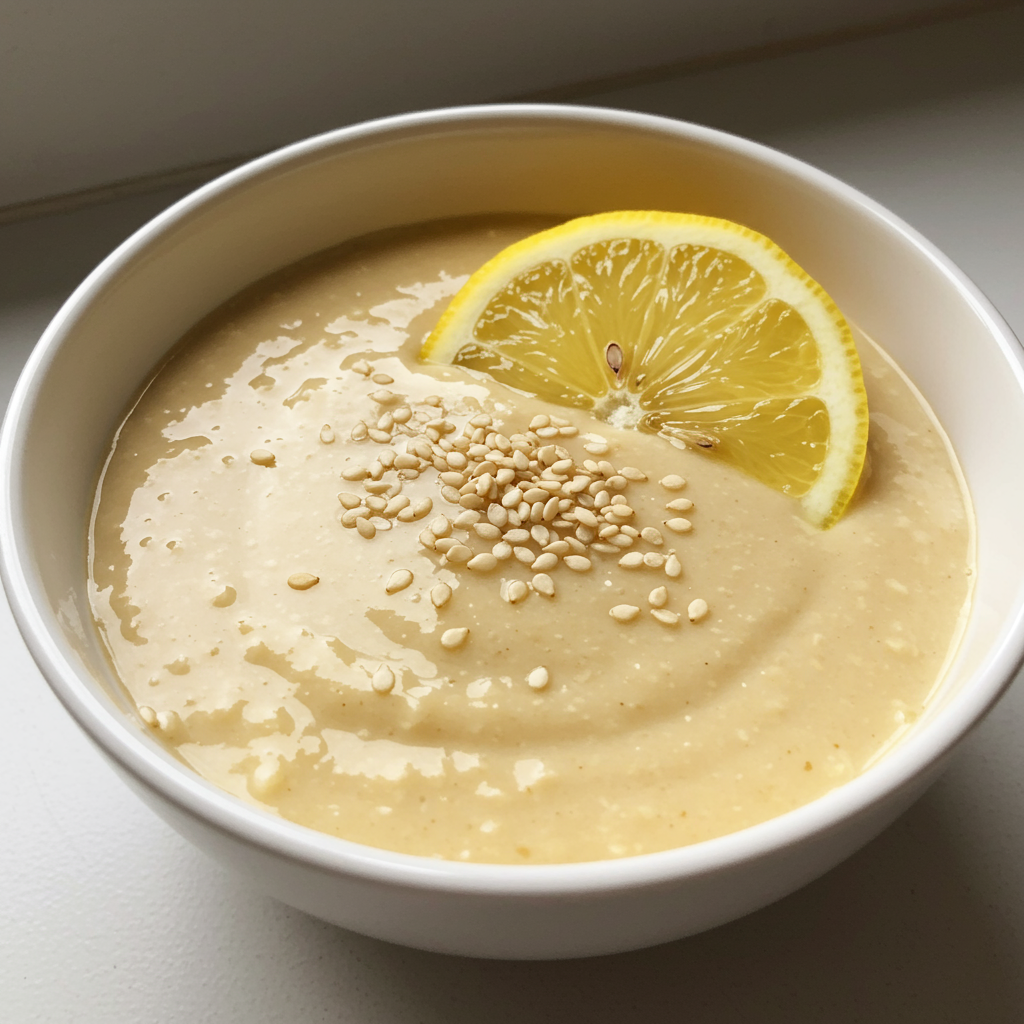 3. Zesty Lemon Tahini Dressing