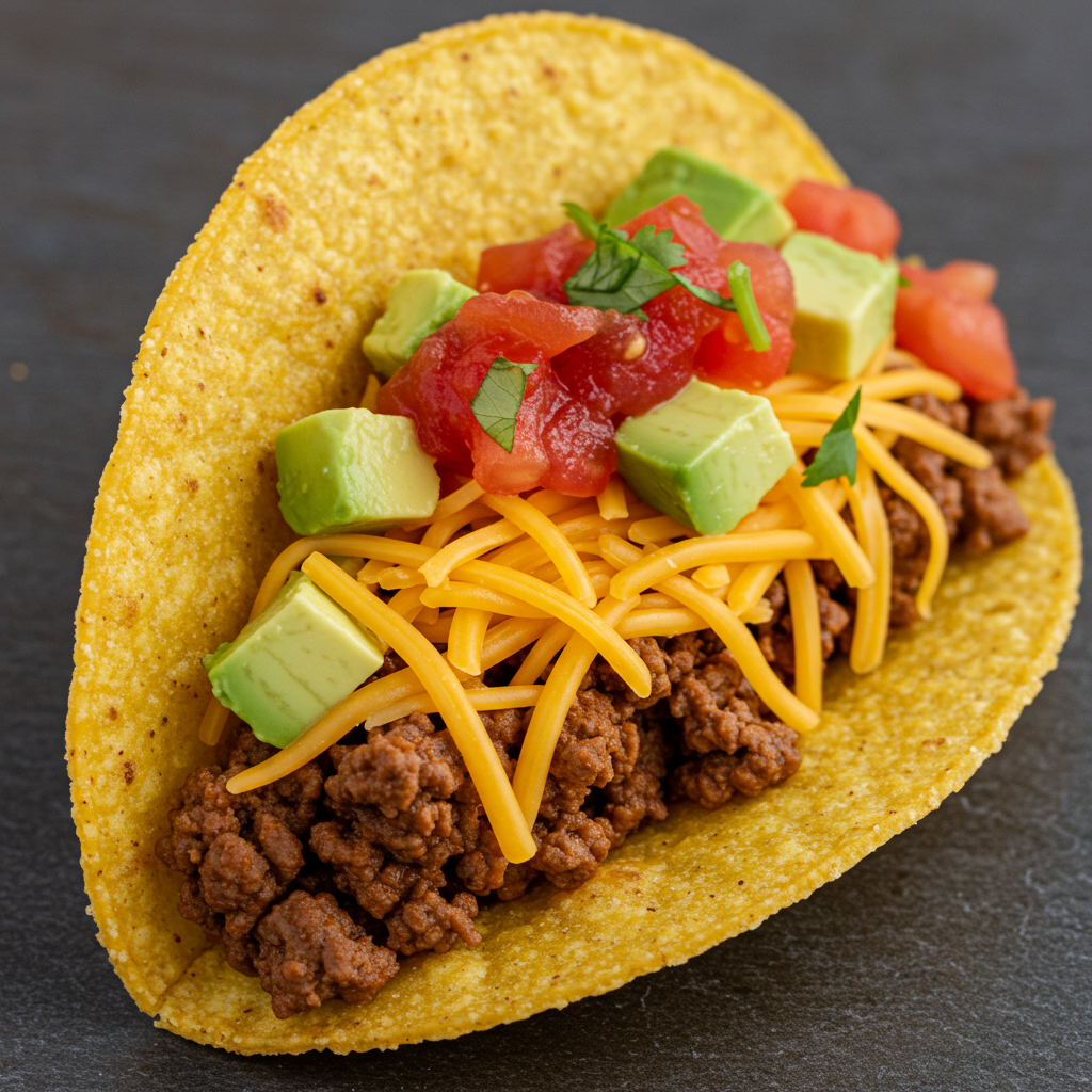 4. Air Fryer Beef Tacos with Crispy Shells