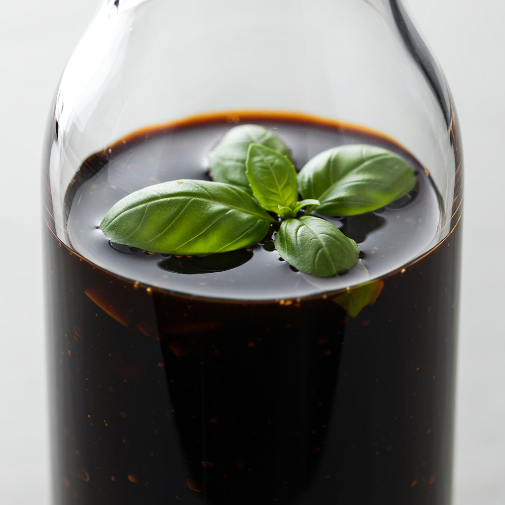 4. Balsamic Basil Vinaigrette