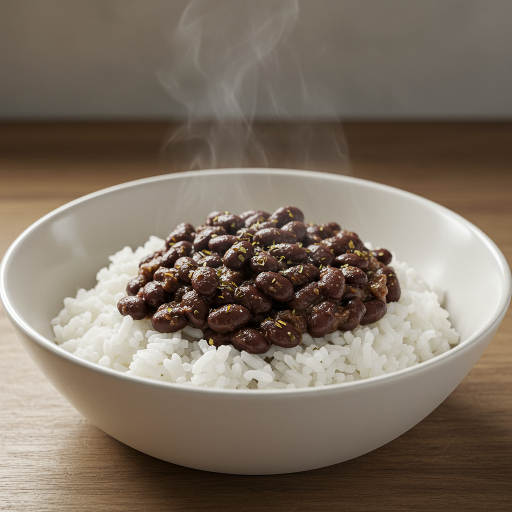 4. Bean and Rice Bowl