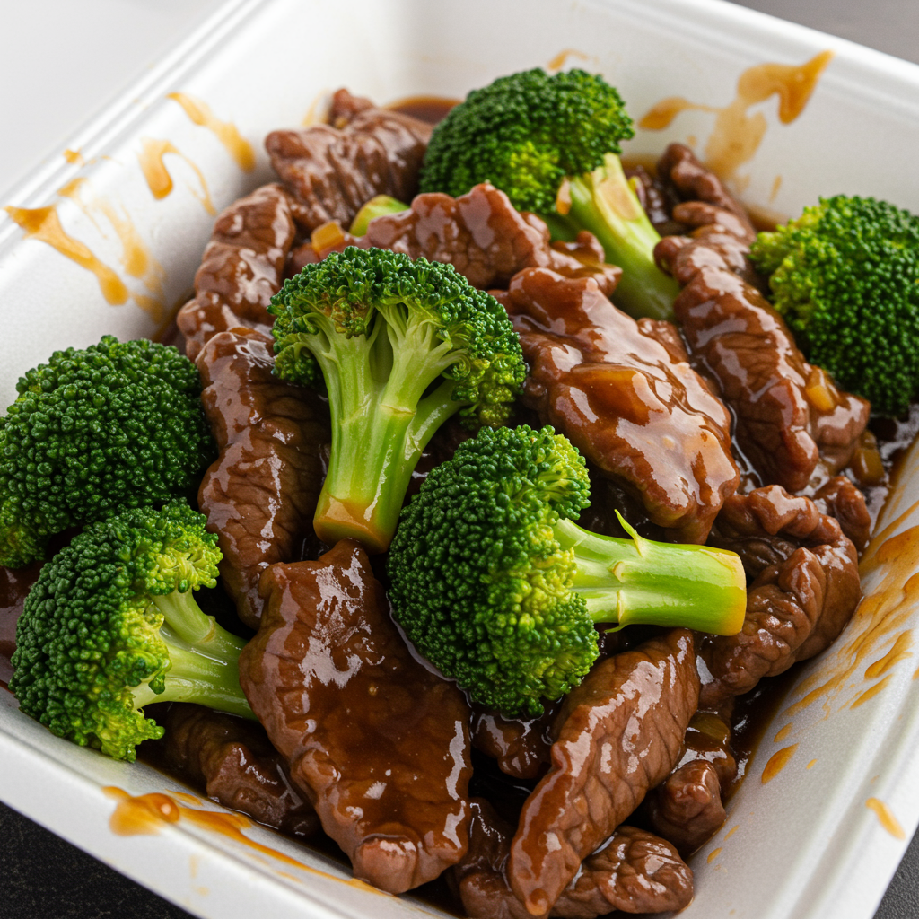4. Beef and Broccoli