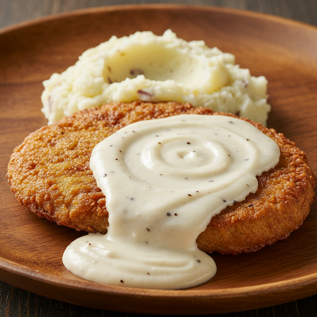 4. Country-Style Fried Round Steak