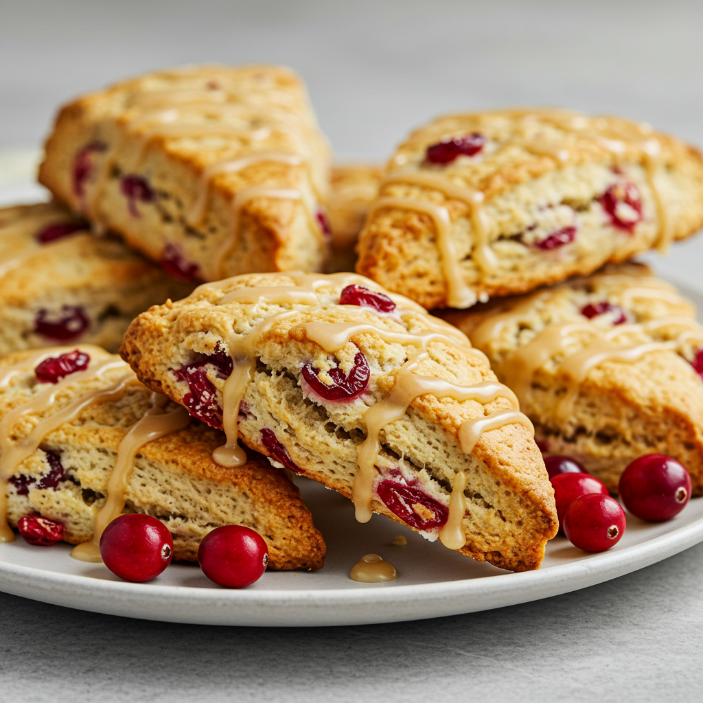 4. Cranberry Orange Scones