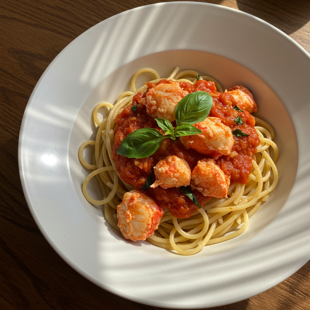 4. Florida Lobster Pomodoro (No Wine)