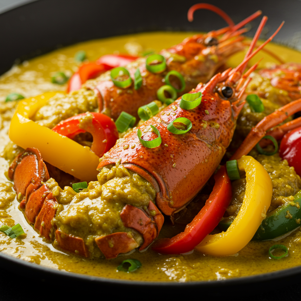 4. Jamaican Curry Lobster