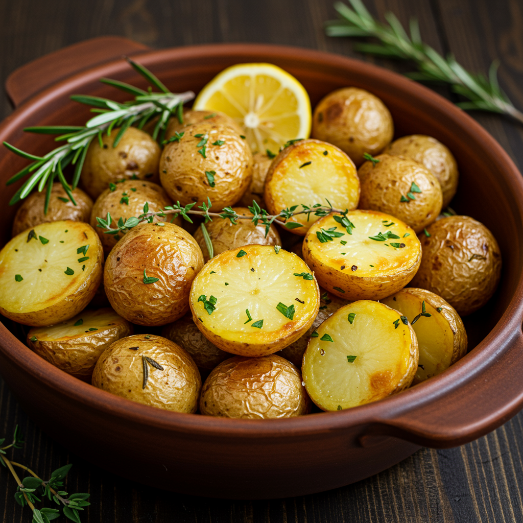 4. Lemon Herb Roasted Potatoes