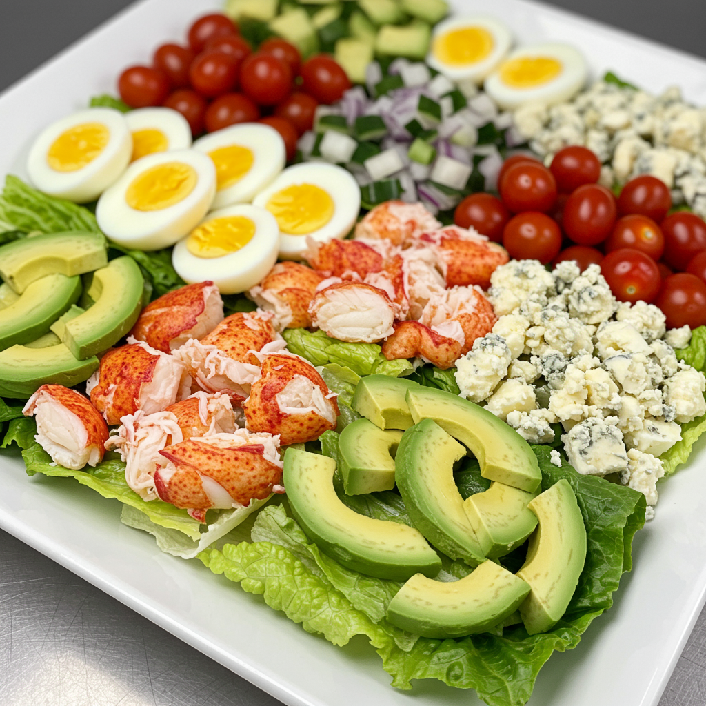 4. Lobster and Avocado Salad with Citrus Vinaigrette