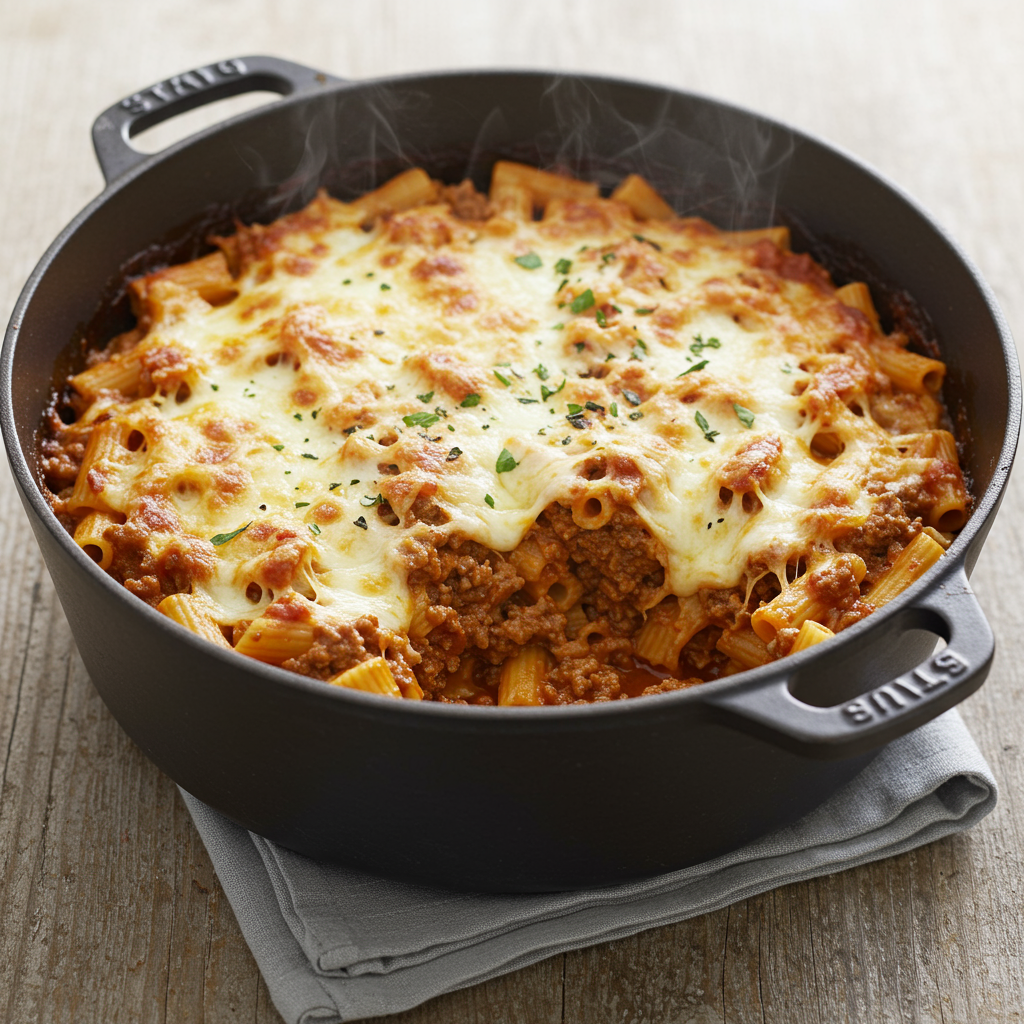 4. One-Pot Mince and Pasta