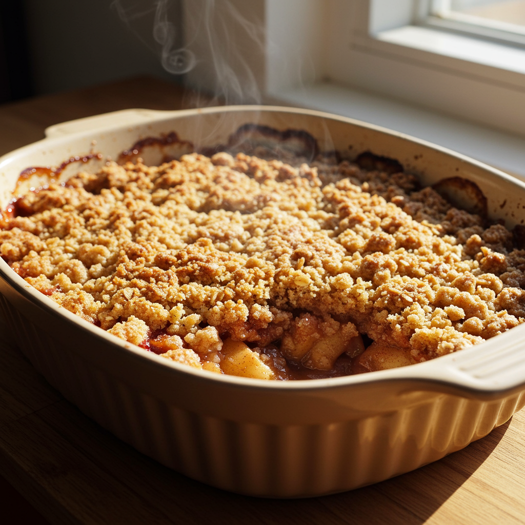 4. The Easiest Apple Crumble
