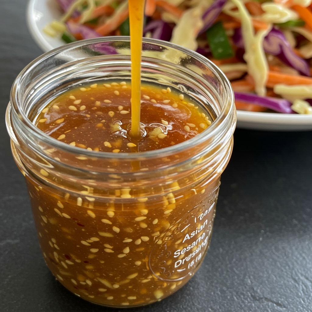 5. Asian Sesame Ginger Dressing