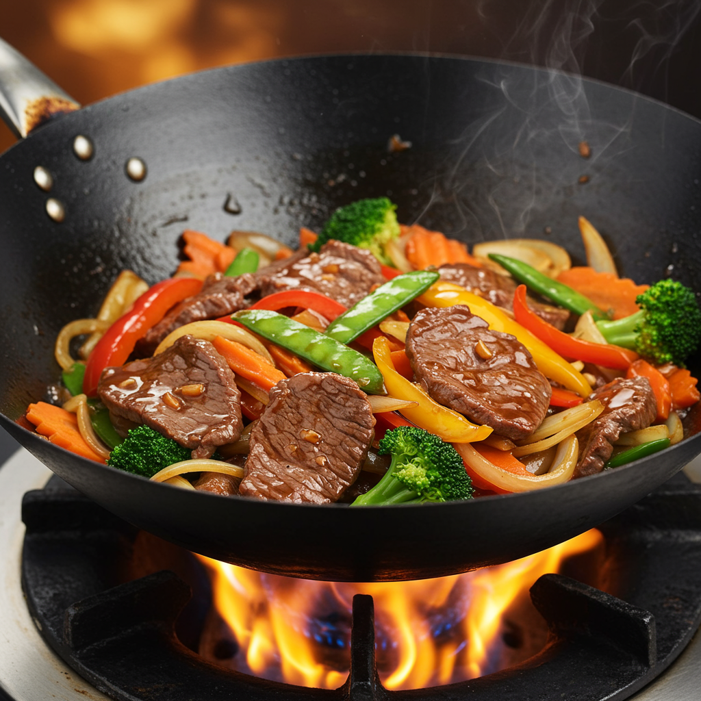 5. Asian-Style Round Steak Stir-Fry