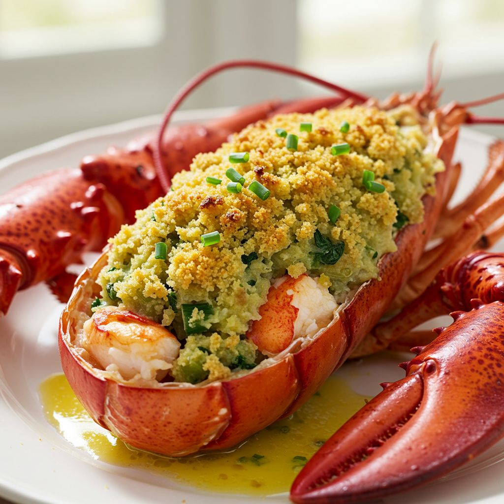 5. Baked Stuffed Lobster âalla Genoveseâ