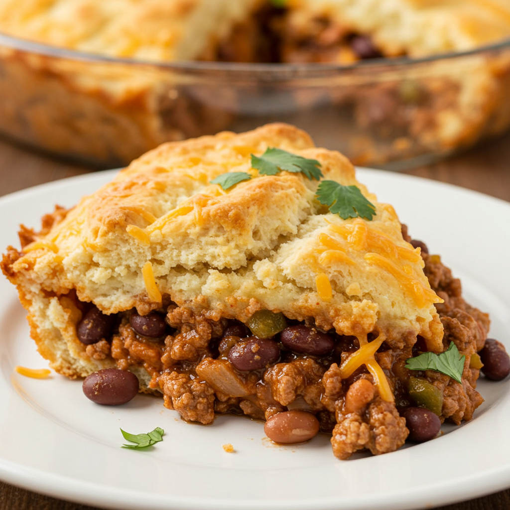 5. Cheesy Taco Pie Topping