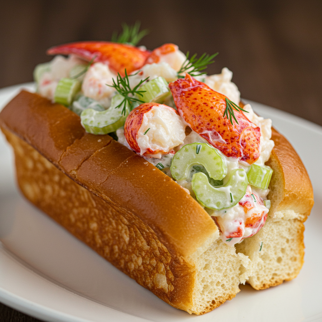 5. Chilled Lobster Salad Rolls (Maine Style)