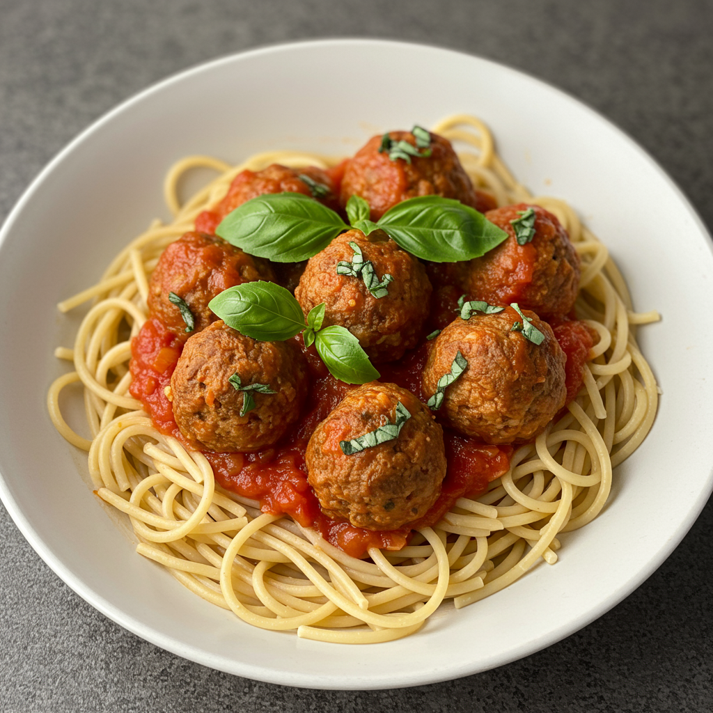 5. Gluten-Free Spaghetti and Meatballs