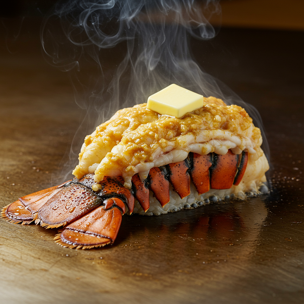5. Hibachi Lobster with Miso Butter