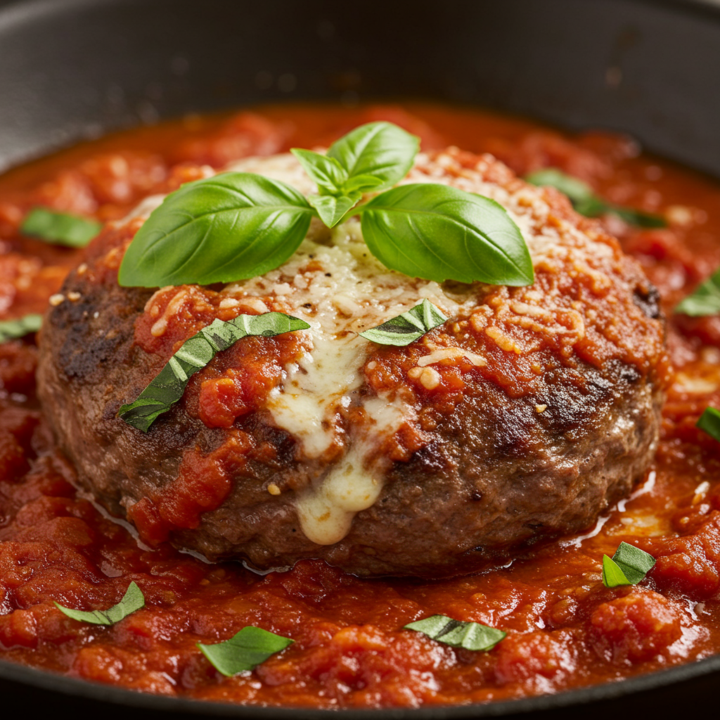 5. Italian Herb Hamburger Steak