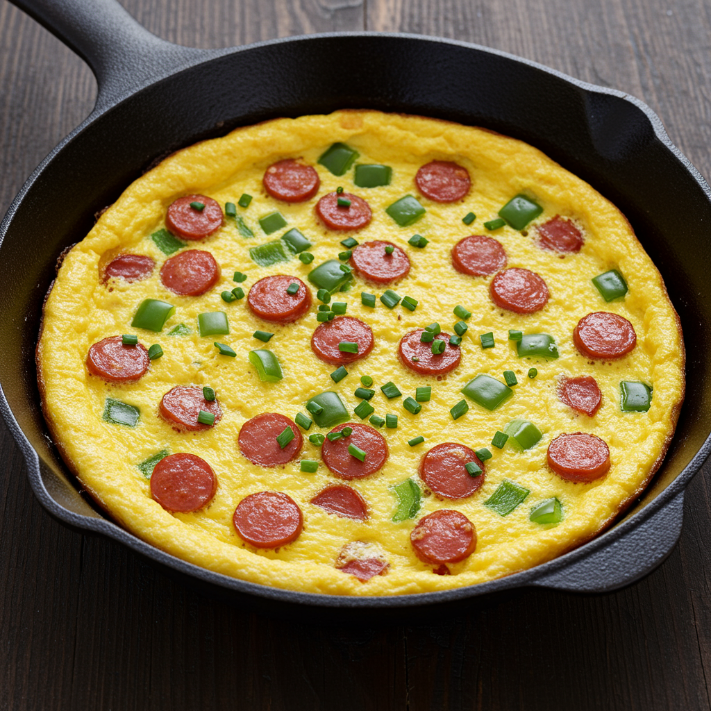 5. Kielbasa Omelette