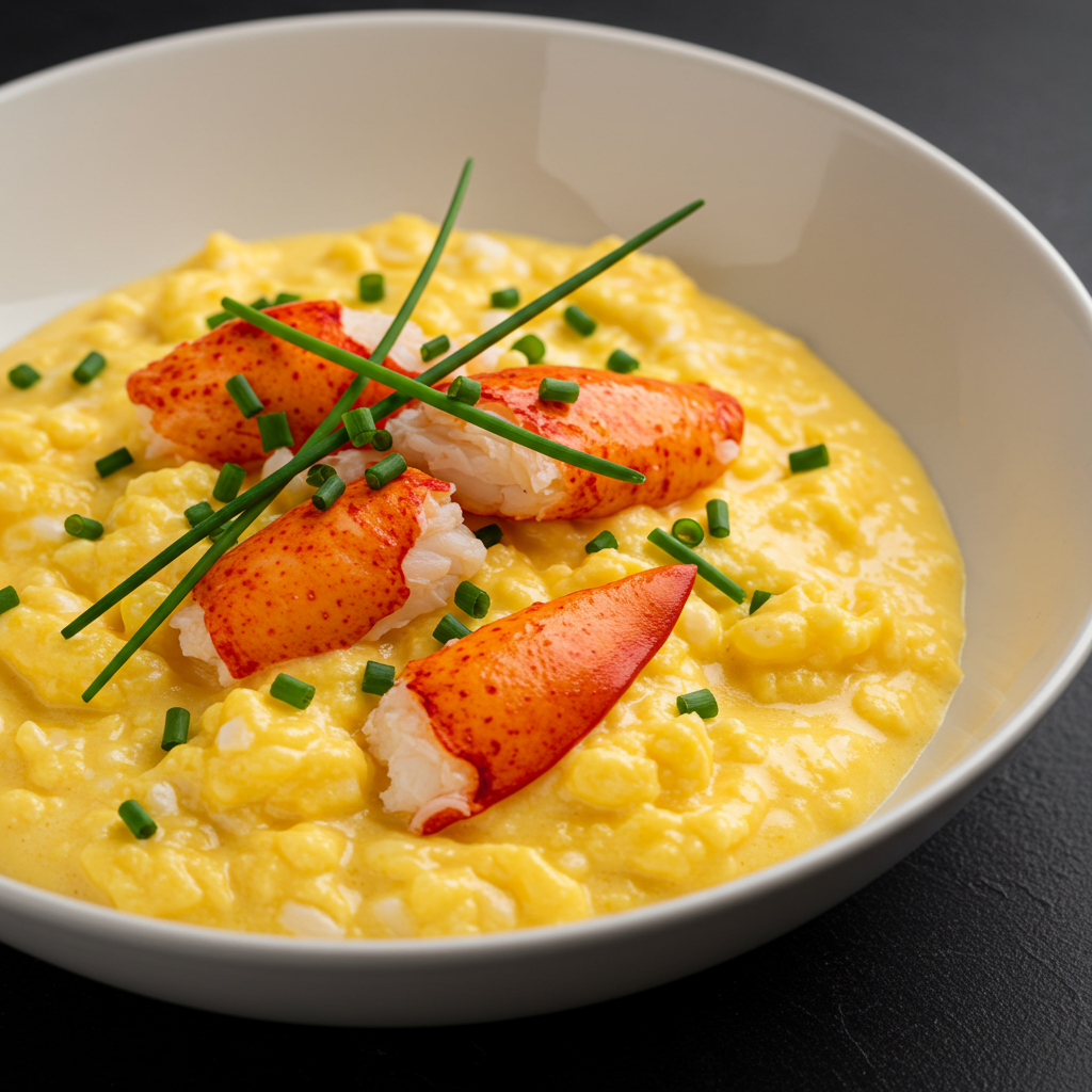 5. Luxurious Lobster Scrambled Eggs