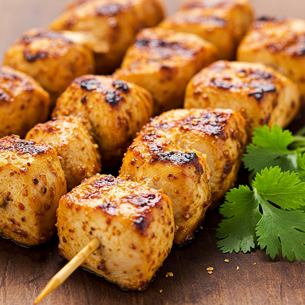 5. Moroccan-Spiced Chicken Kebabs