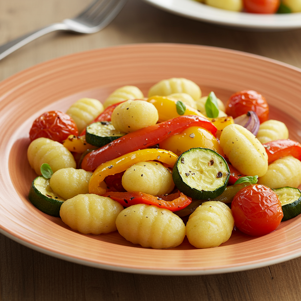 5. Roasted Vegetable Gnocchi Primavera