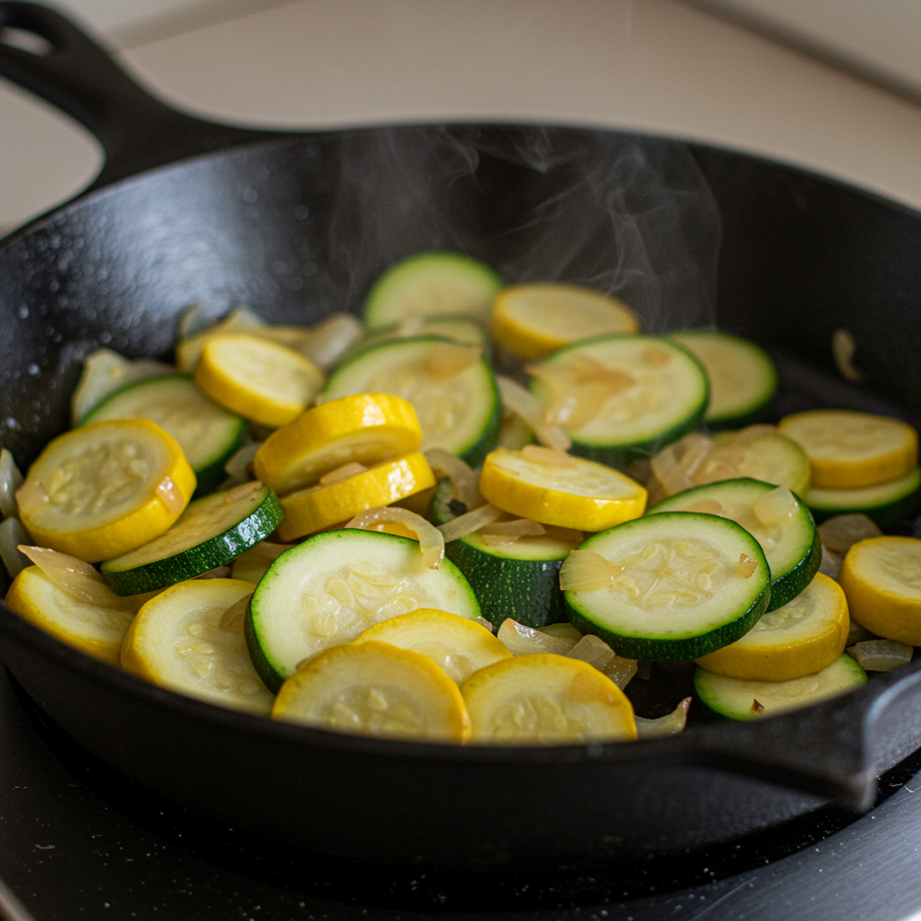 5. Simple Sautéed Zucchini and Yellow Squash