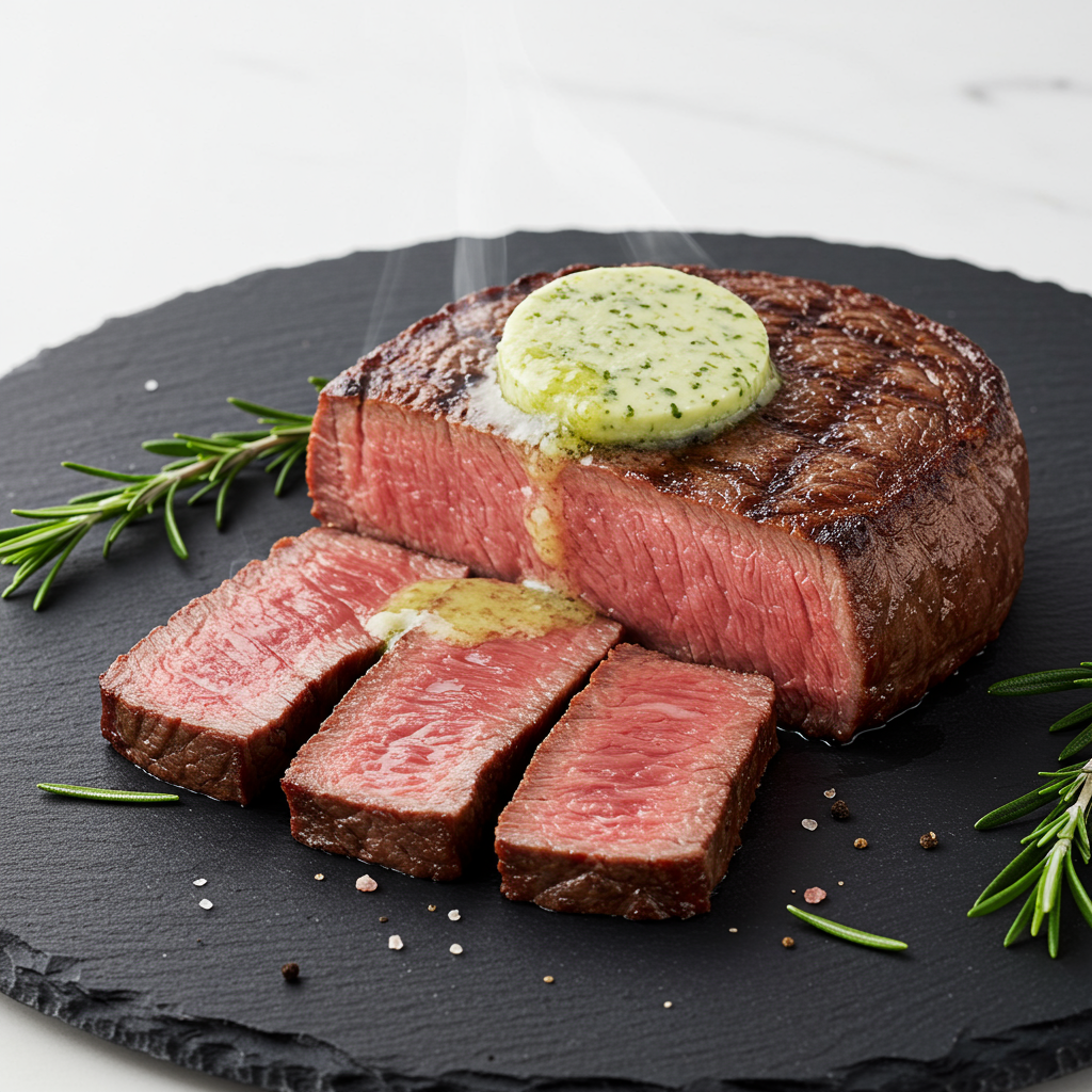 5. Wagyu Steak with Wasabi Butter