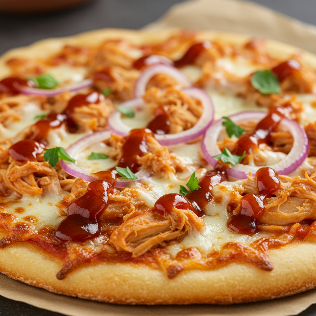6. BBQ Chicken Flatbread