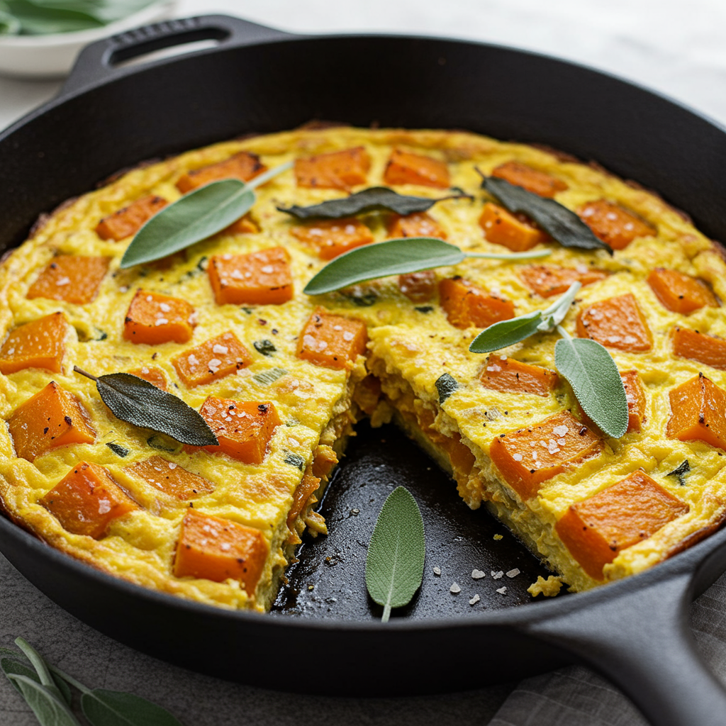 6. Butternut Squash and Sage Frittata