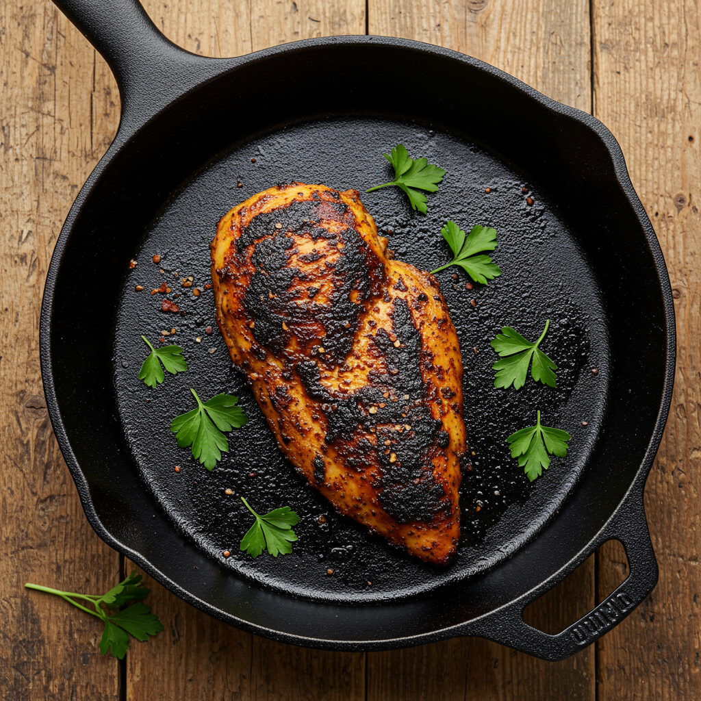 6. Cajun Blackened Chicken