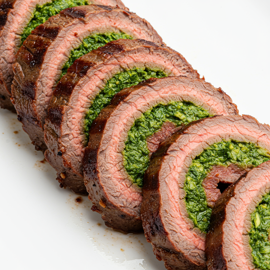 6. Chimichurri Steak Rolls