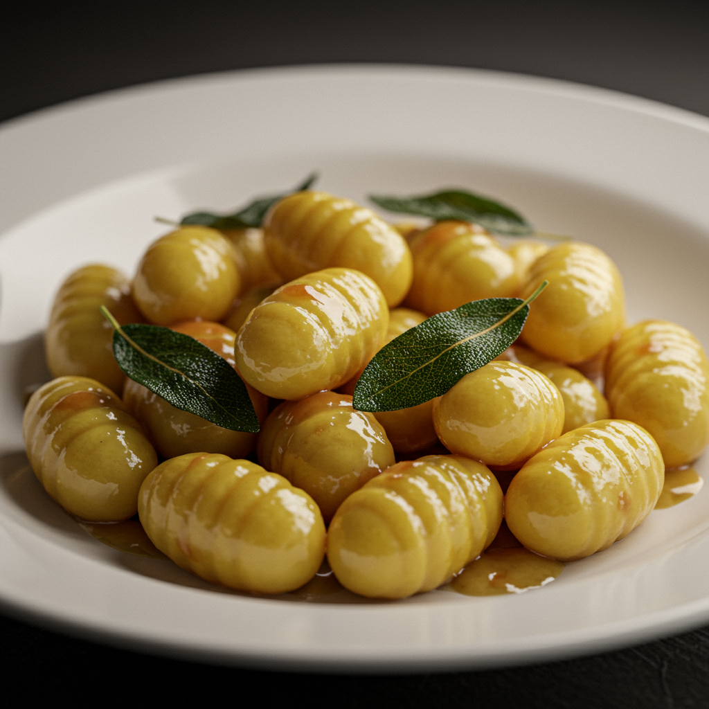6. Gnocchi with Brown Butter and Sage