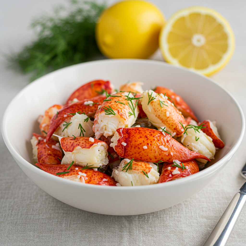 6. Lobster Pasta Salad with Fresh Herbs