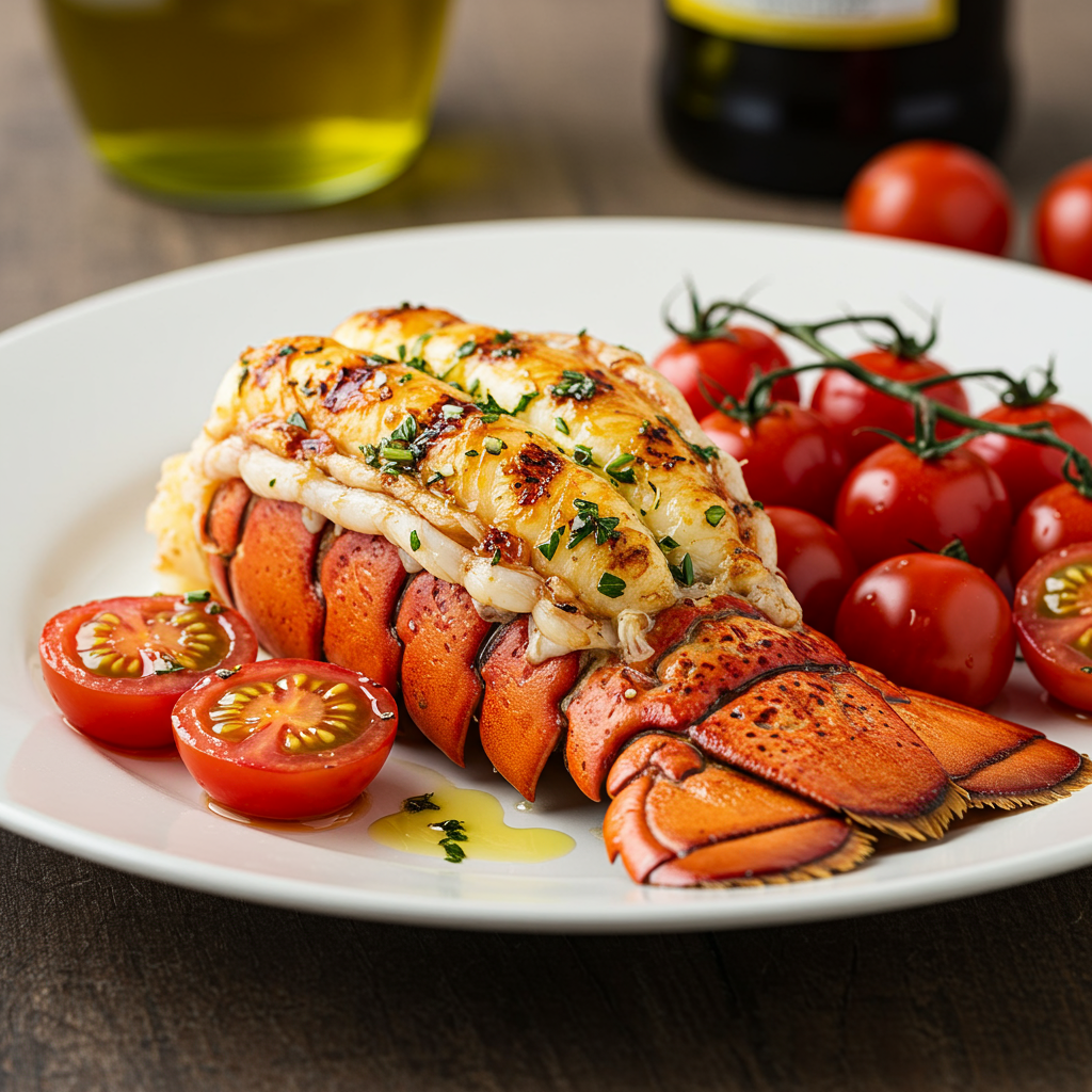 6. Mediterranean Grilled Lobster