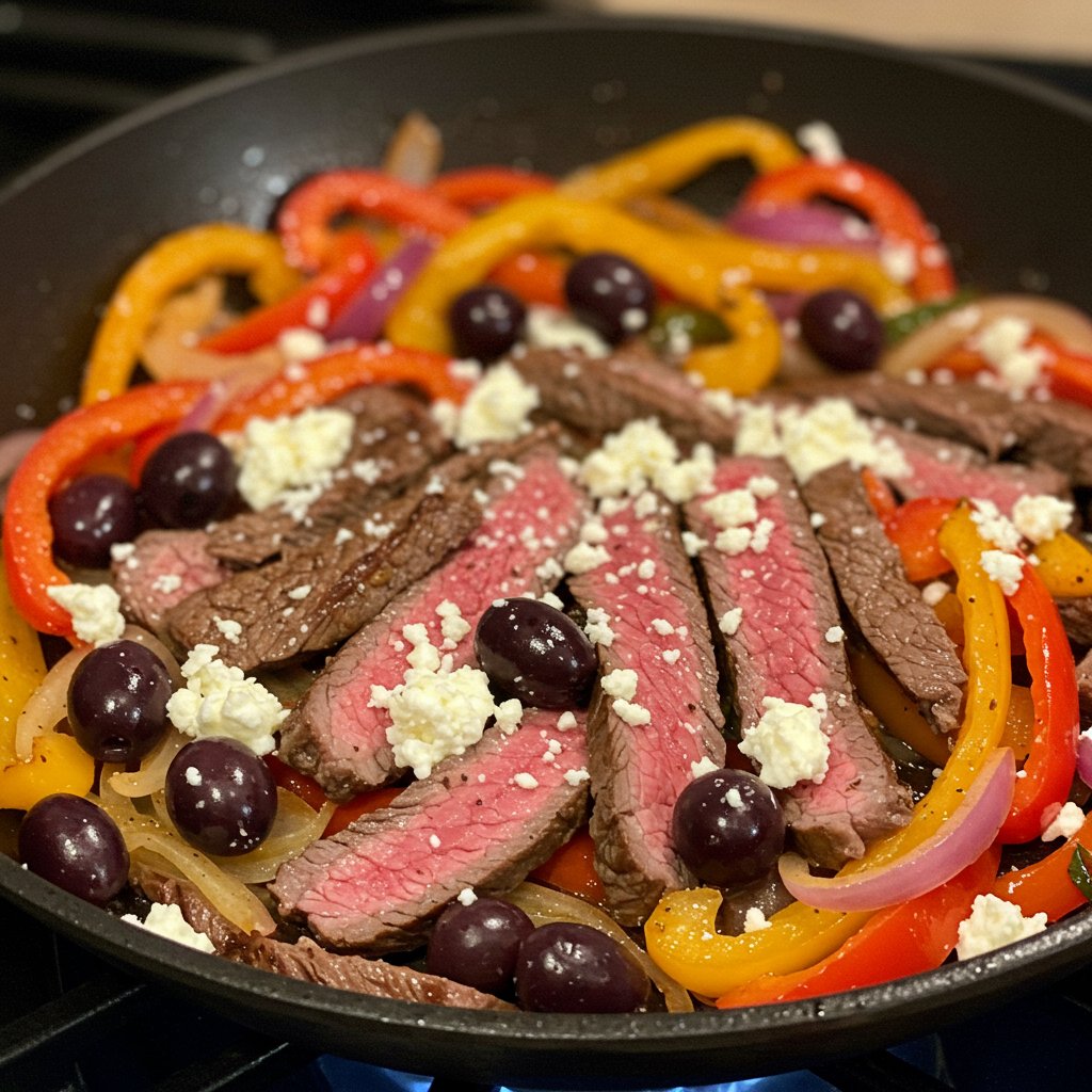 6: Mediterranean Keto Fajita Steak