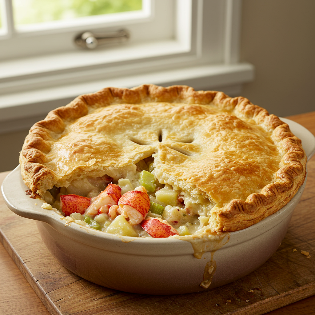 6. New England Chowder-Style Lobster Pot Pie