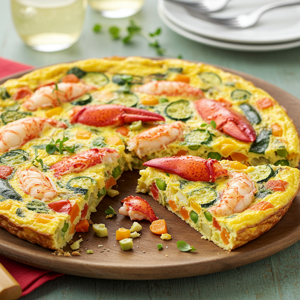 6. PEI Lobster Frittata (My Island Bistro Kitchen Inspired)