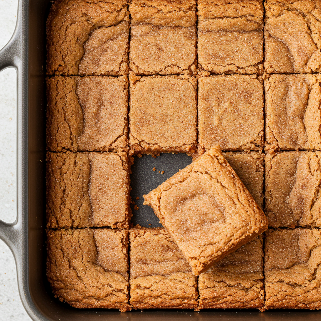 6. Snickerdoodle Blondies