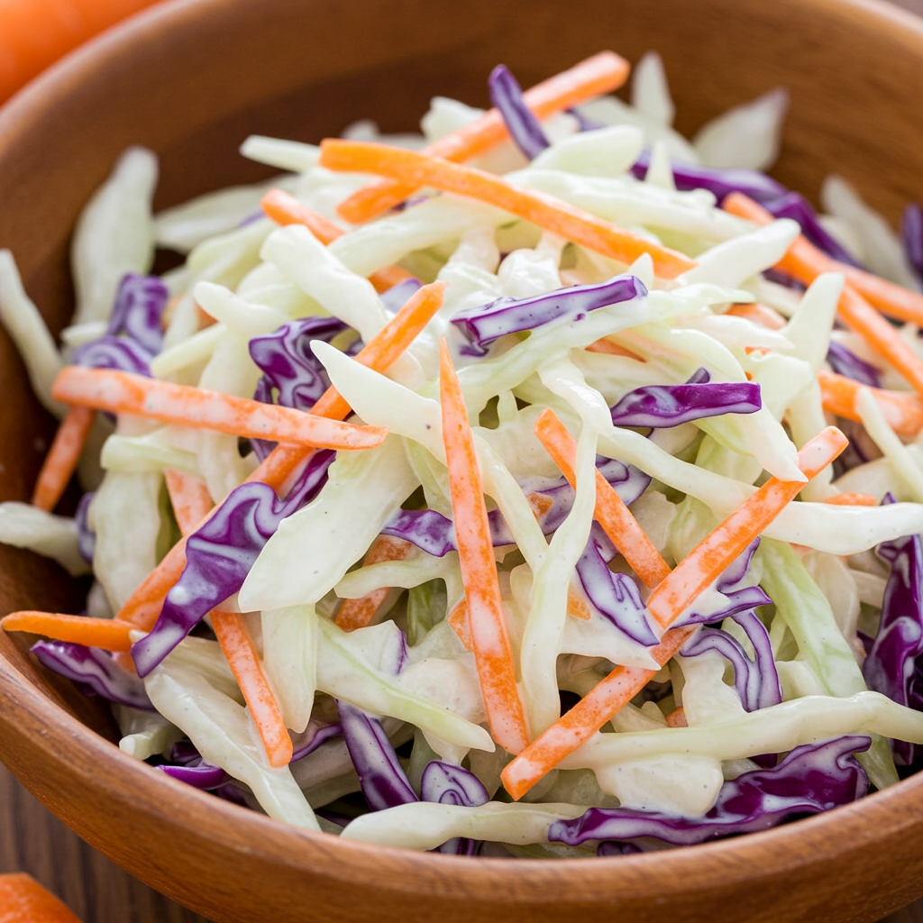 6. Tangy Coleslaw with Greek Yogurt Dressing