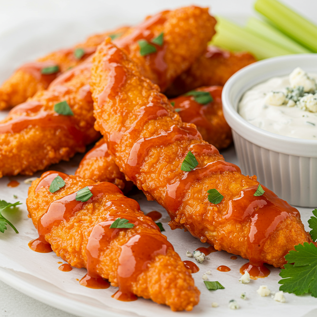 7. Air Fryer Buffalo Chicken Tenders