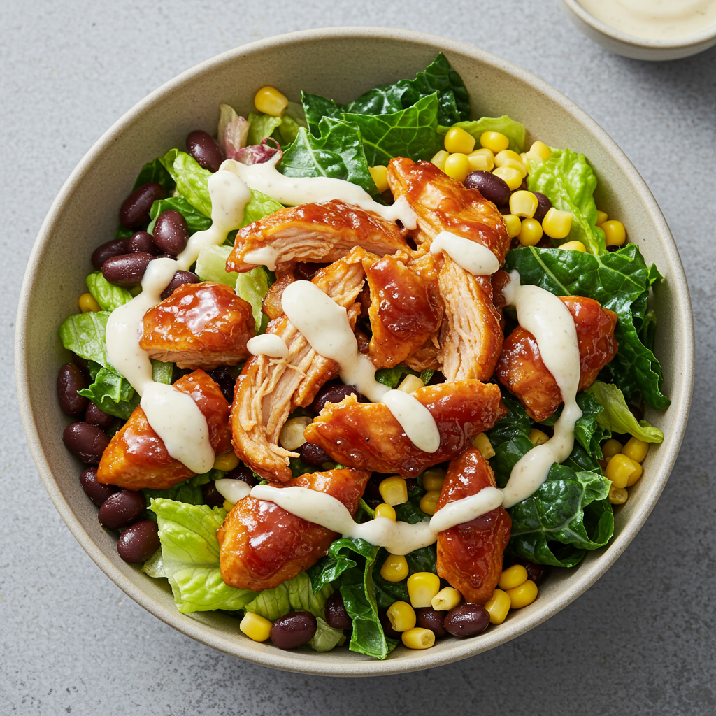7. BBQ Chicken Chopped Salad