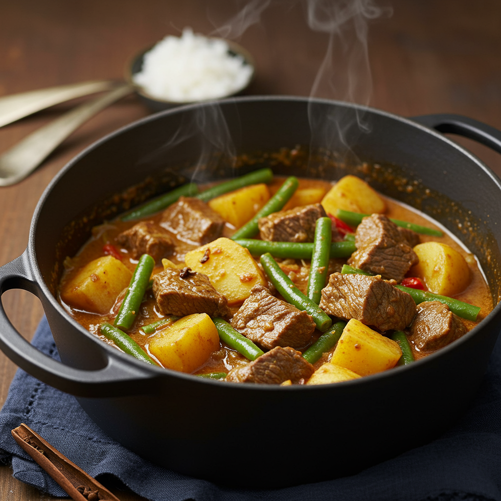 7. Beef and Vegetable Curry