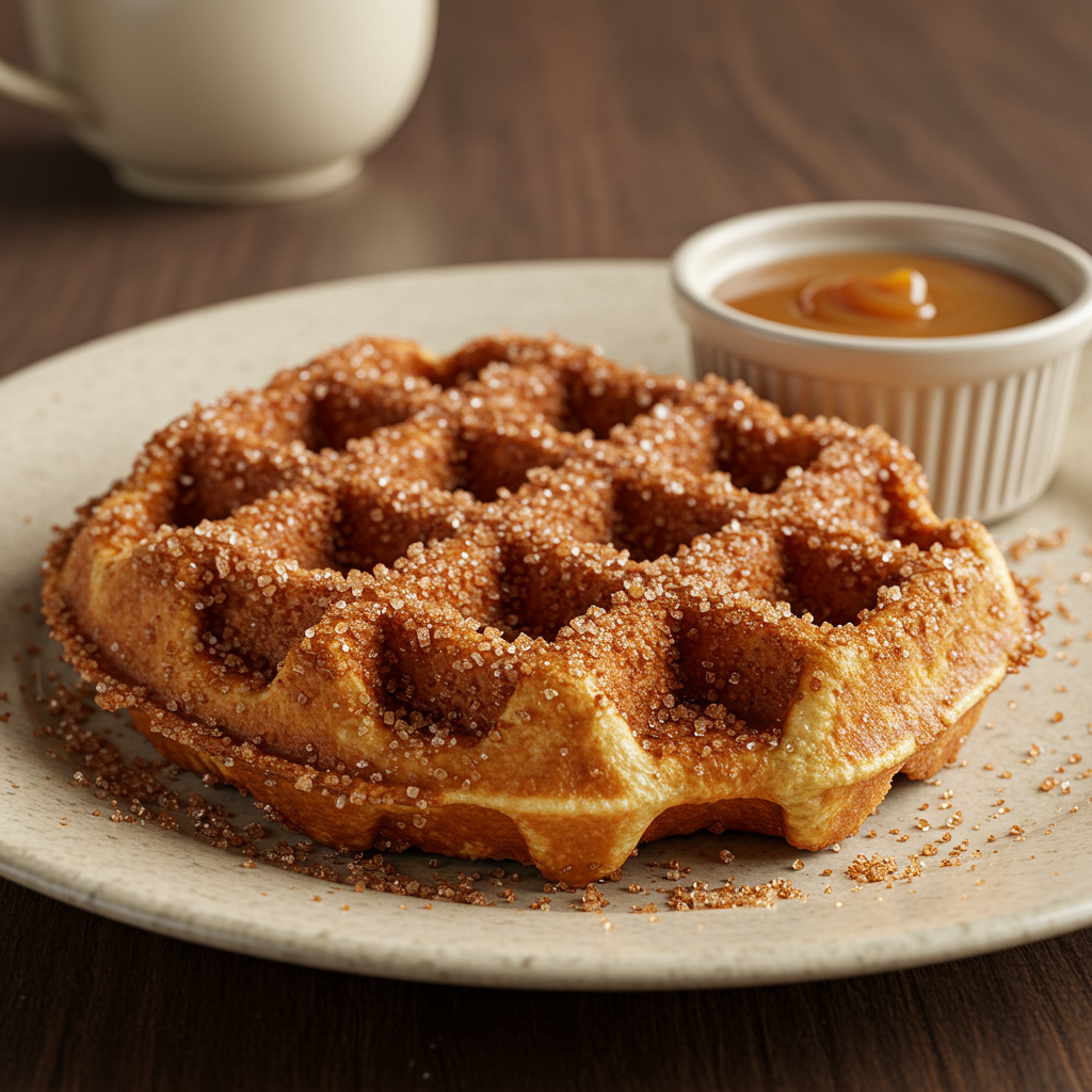 7. Cinnamon Sugar Belgian Waffles